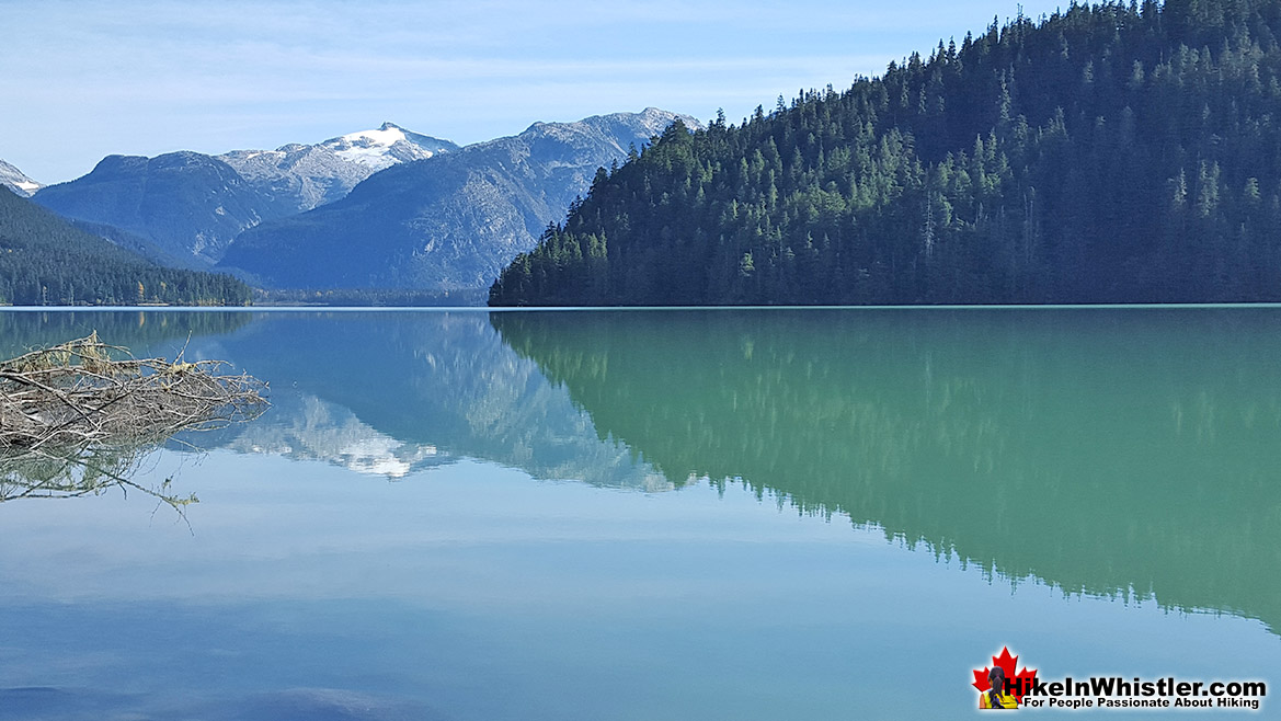 Cheakamus Lake in Garibaldi Provincial Park