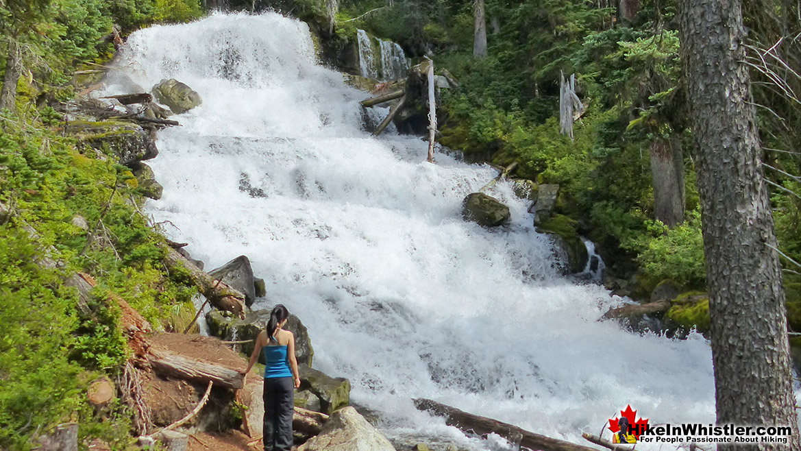 Holloway Falls on the Joffre Lakes Trail