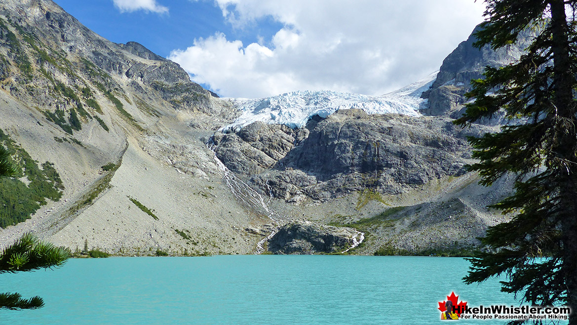 Joffre Lakes View of Matier Glacier