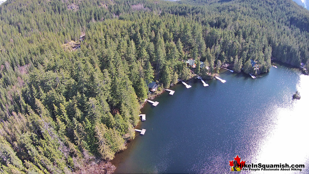 Levette Lake Aerial View