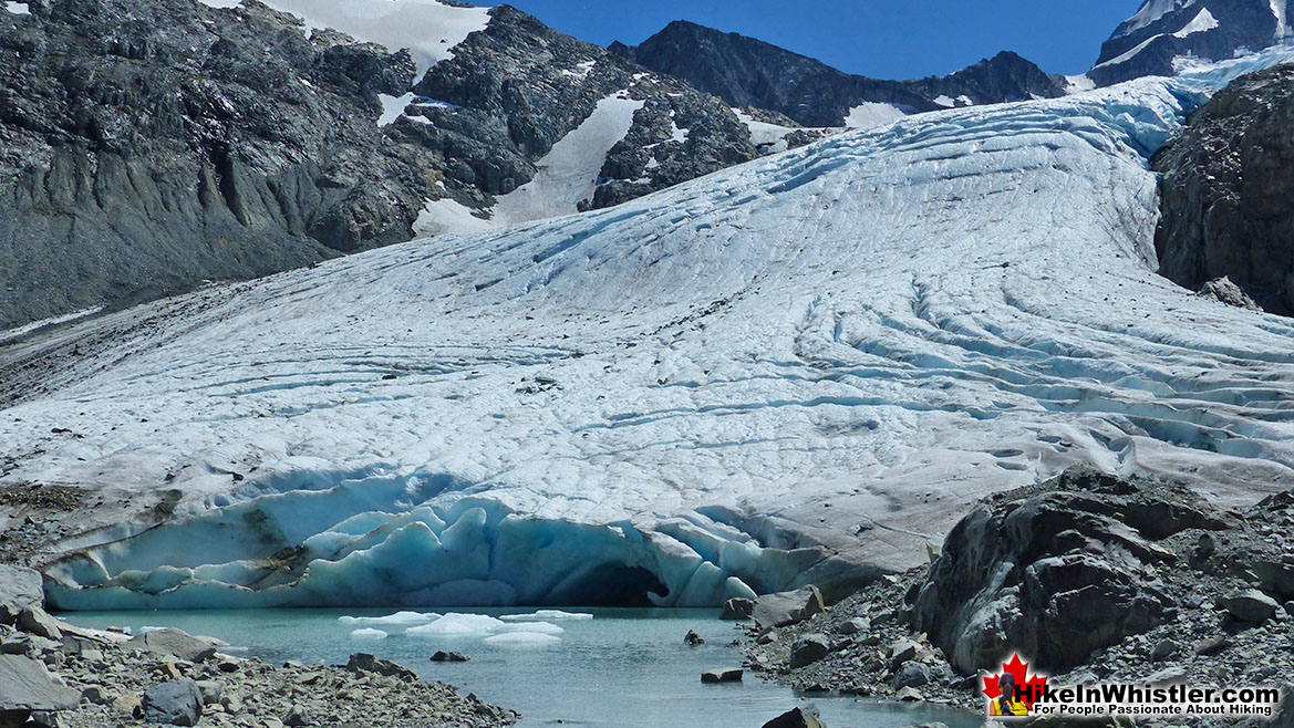 Wedgemount Lake Glacier View